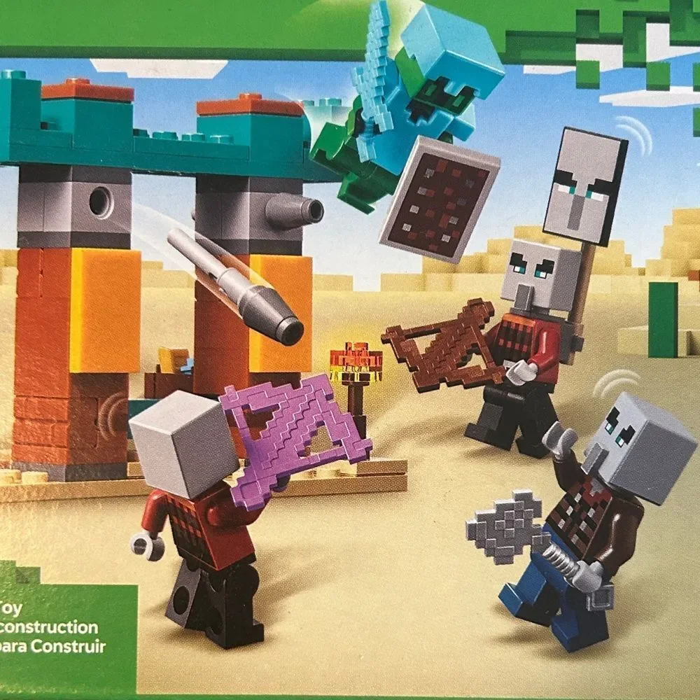 2 🆕 LEGO Minecraft Adventure sets Pirate 🏴‍☠️ 21259 Desert🏜️Patrol 21267